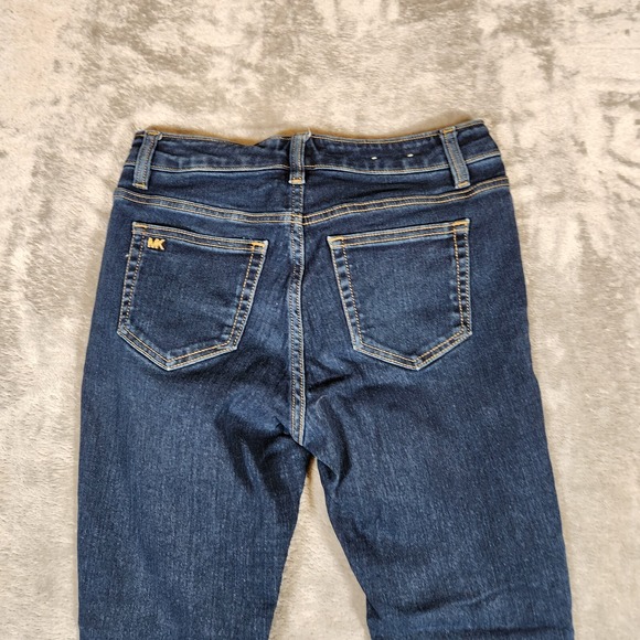 Michael Kors Jeans Women's 4 28X29 Izzy Skinny Mid Rise Ankle Blue - Picture 13 of 16